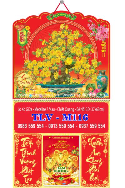 Bìa lò xo giữa bloc Mai Xuân