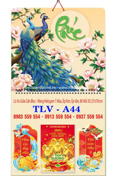 Bìa lò xo giữa bloc Phúc Xanh