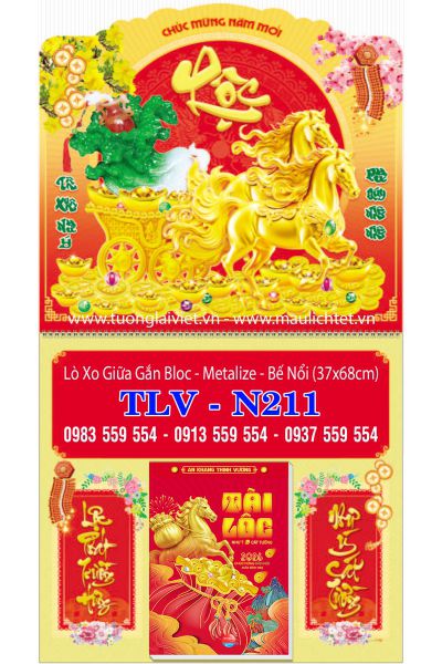 Lịch bloc lò xo giữa Lộc an khang